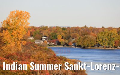 Indian Summer Sankt-Lorenz-Strom Impressionen 15.10.2019