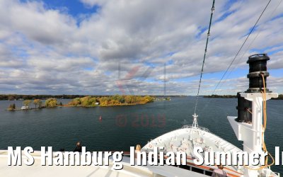 MS Hamburg Indian Summer Impressionen Sankt-Lorenz-Strom 15.10.2019