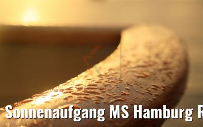 Sonnenaufgang MS Hamburg Road Town Tortola 17.02.2018