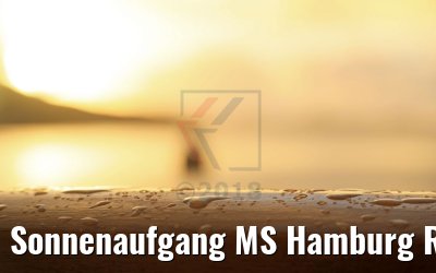 Sonnenaufgang MS Hamburg Road Town Tortola 17.02.2018