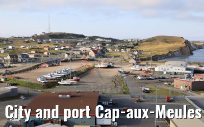 City and port Cap-aux-Meules