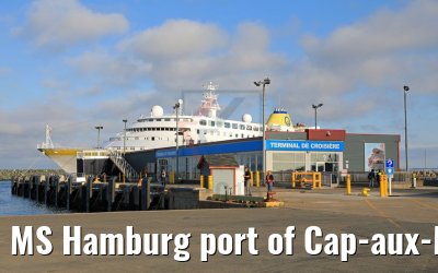 MS Hamburg port of Cap-aux-Meules