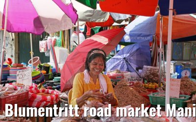 Blumentritt road market Manila 14.02.2016