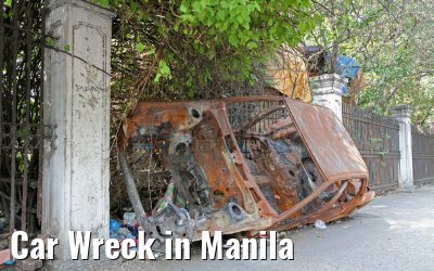Car Wreck in Manila