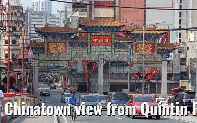 Chinatown view from Quintin Paredes Road Manila 14.02.2016
