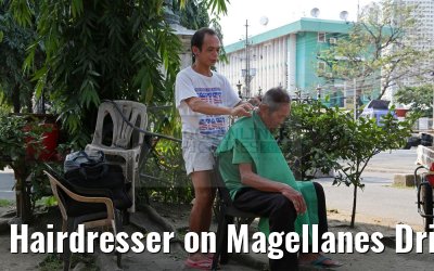 Hairdresser on Magellanes Drive Manila