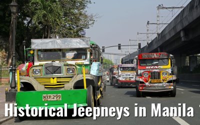 Historical Jeepneys in Manila 14.02.2016