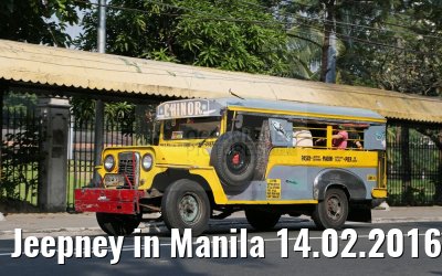 Jeepney in Manila 14.02.2016