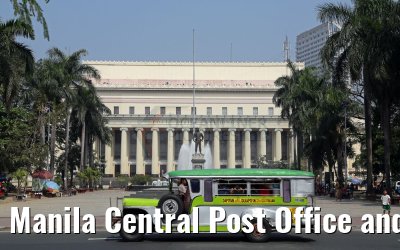 Manila Central Post Office and Jeepney 14.02.2016