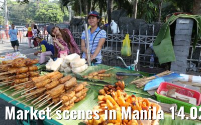 Market scenes in Manila 14.02.2016