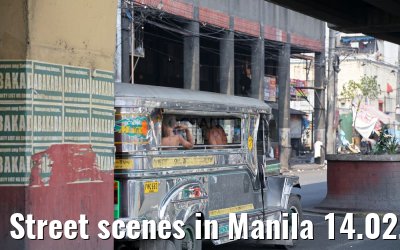 Street scenes in Manila 14.02.2016