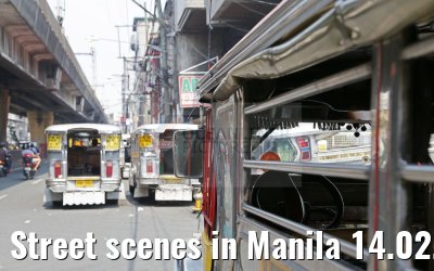 Street scenes in Manila 14.02.2016