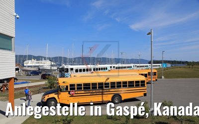 Anlegestelle in Gaspé, Kanada