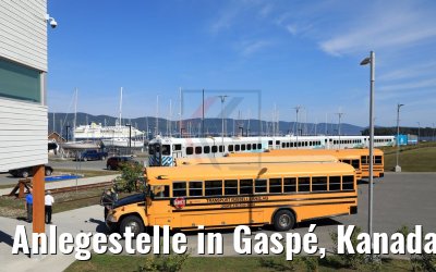 Anlegestelle in Gaspé, Kanada
