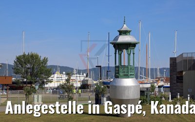 Anlegestelle in Gaspé, Kanada