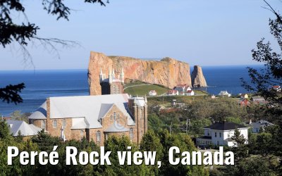 Percé Rock view, Canada