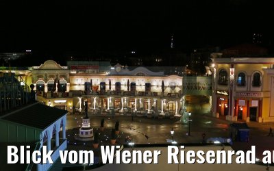 Blick vom Wiener Riesenrad auf Prater 29.03.2015