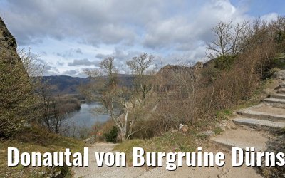 Donautal von Burgruine Dürnstein 29.03.2015