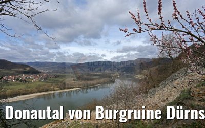 Donautal von Burgruine Dürnstein 29.03.2015
