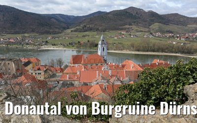 Donautal von Burgruine Dürnstein 29.03.2015