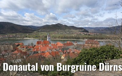 Donautal von Burgruine Dürnstein 29.03.2015