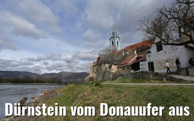 Dürnstein vom Donauufer aus 29.03.2015