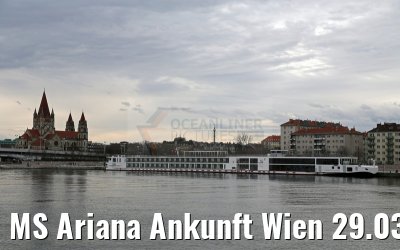 MS Ariana Ankunft Wien 29.03.2015