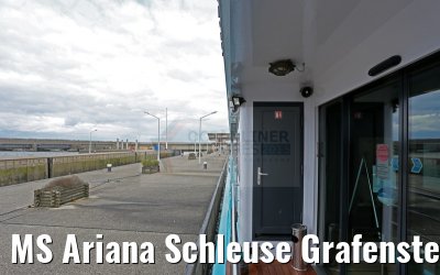 MS Ariana Schleuse Grafenstein 29.03.2015