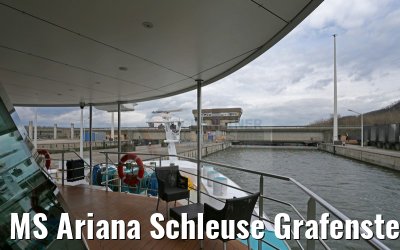 MS Ariana Schleuse Grafenstein 29.03.2015