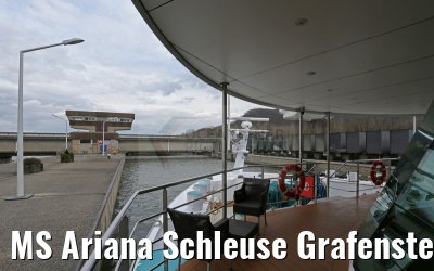 MS Ariana Schleuse Grafenstein 29.03.2015