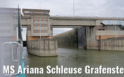MS Ariana Schleuse Grafenstein 29.03.2015