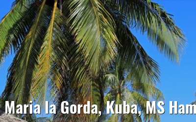 Maria la Gorda, Kuba, MS Hamburg 01.12.2017