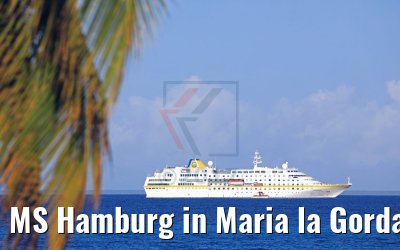 MS Hamburg in Maria la Gorda, Kuba 01.12.2017