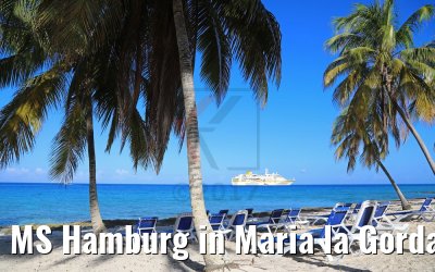 MS Hamburg in Maria la Gorda, Kuba 01.12.2017