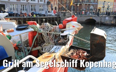 Grill am Segelschiff Kopenhagen 03.06.2018