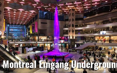 Montreal Eingang Underground City bei Complexe Desjardins 17.10.2019