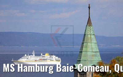 MS Hamburg Baie-Comeau, Québec, Kanada