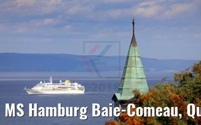 MS Hamburg Baie-Comeau, Québec, Kanada