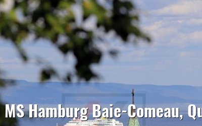 MS Hamburg Baie-Comeau, Québec, Kanada