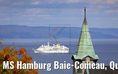 MS Hamburg Baie-Comeau, Québec, Kanada