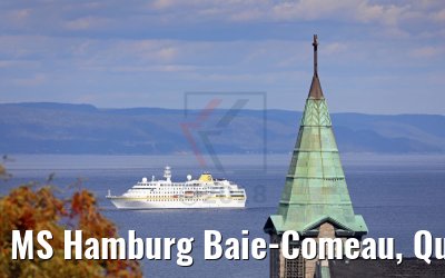 MS Hamburg Baie-Comeau, Québec, Kanada