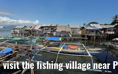 visit the fishing village near Puerto Princesa, Palawan Island, Philippines 16.02.2016