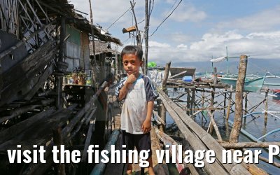 visit the fishing village near Puerto Princesa, Palawan Island, Philippines 16.02.2016