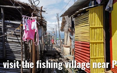 visit the fishing village near Puerto Princesa, Palawan Island, Philippines 16.02.2016