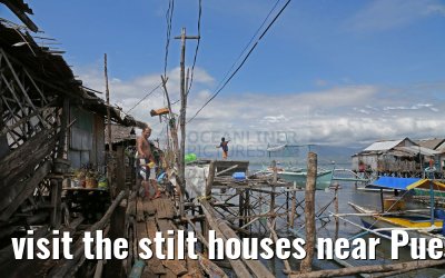 visit the stilt houses near Puerto Princesa, Palawan Island, Philippines 16.02.2016