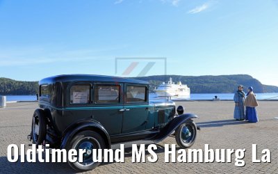Oldtimer und MS Hamburg La Baie, Saguenay