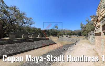 Copan Maya-Stadt Honduras 18.02.2019