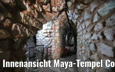 Innenansicht Maya-Tempel Copan, Honduras 18.02.2019
