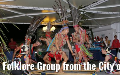 Folklore Group from the City of Kota Kinabalu aboard MS Hamburg