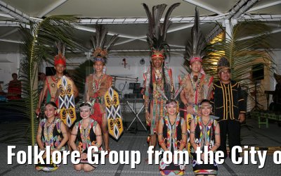Folklore Group from the City of Kota Kinabalu aboard MS Hamburg